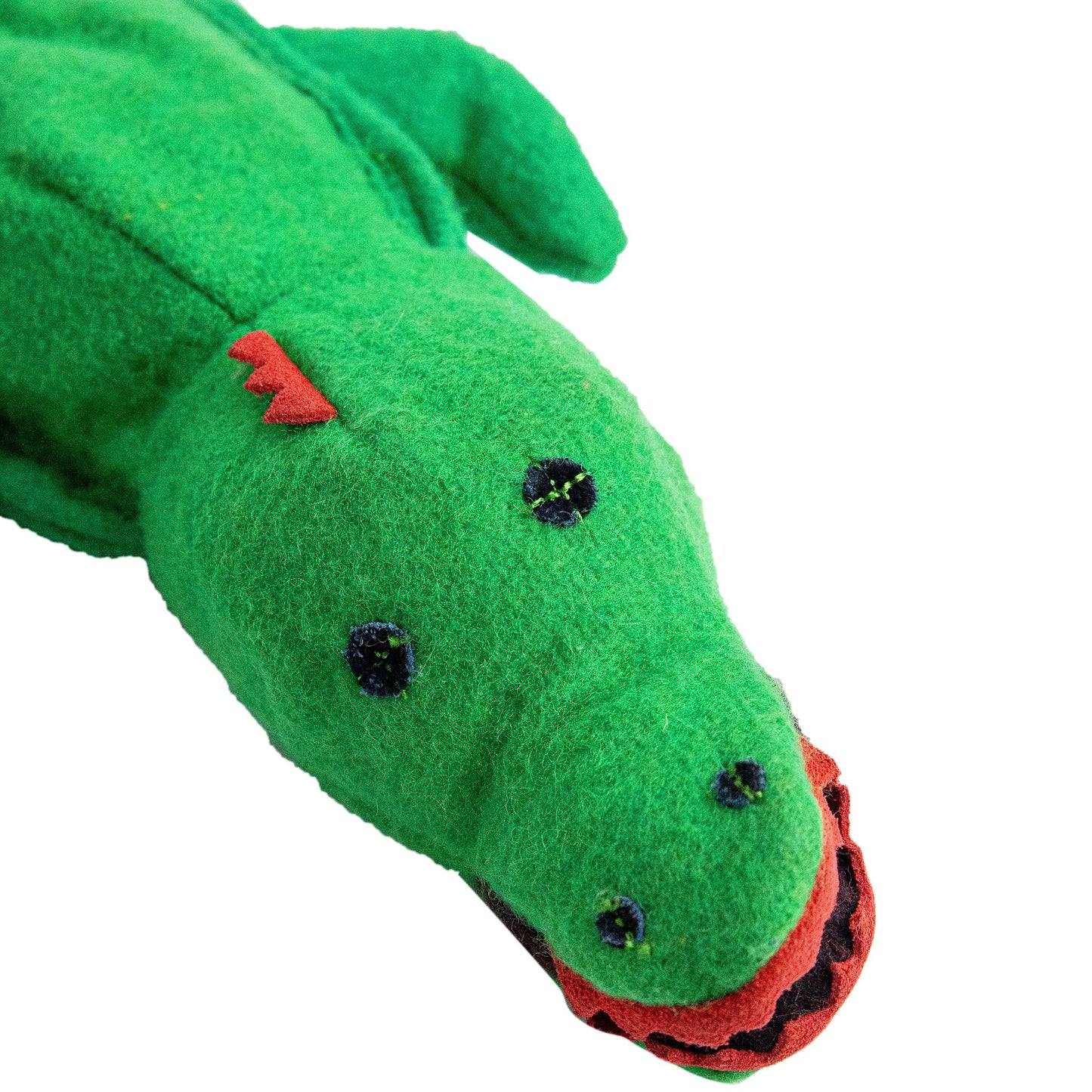 Wooly Crinkle Crocodile Toy