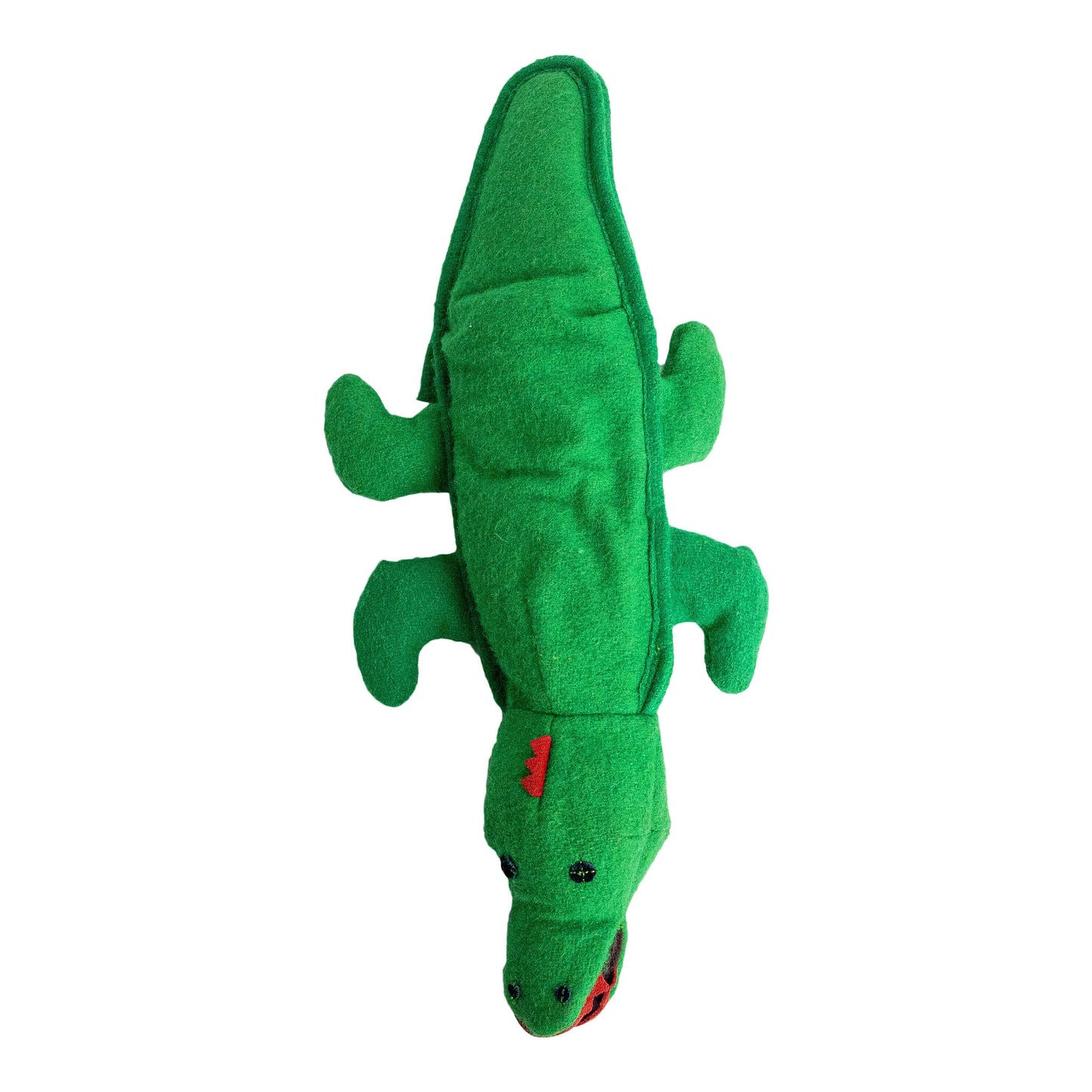 Wooly Crinkle Crocodile Toy